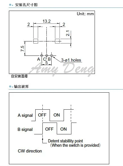 20 шт./лот оригинальный EC12E24204A9 кодер переключатель 24 posioning несколько 24 импульсов 20 оси длина