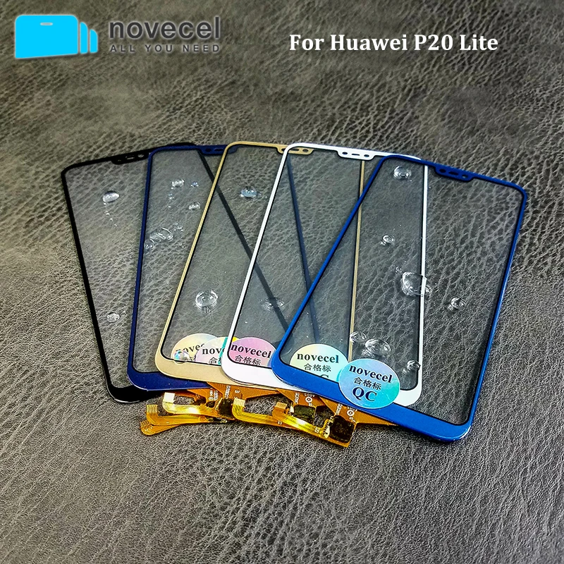 

Novecel Front Screen Outer Glass with Touch Panel For Huawei P20 Lite LCD Screen Parts Replacement