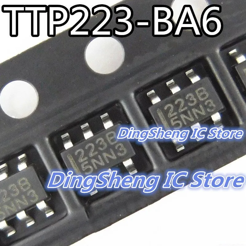 Новый оригинальный 1000 шт./лот TTP223-BA6 TTP223 223B IC/одно касание сенсорного обнаружения