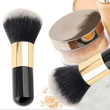 

KESMALL New Hot 2Pcs Professional Makeup Brush Women Portable Beauty Tool Fashion Foundation Brushes Pinceaux-maquillag XN206M