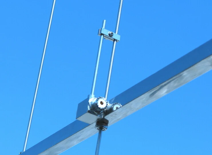 OSHINVOY VHF144M HAM radio yagi antenna VHF 145M repeater base staton yagi antenna VHF 146M stainles 2