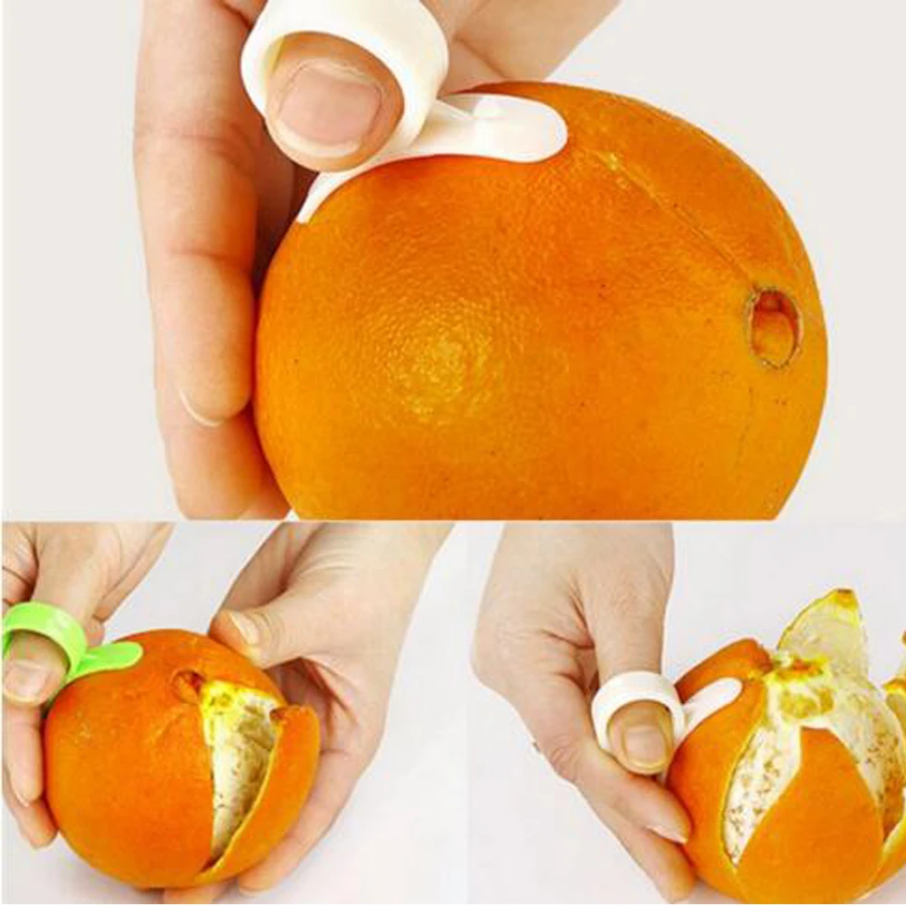 

1pcs Citrus Parer Peeler Orange Lemon Lime Peeler Remover - Kitchen Tools Orange Opening Device Orange Stripper