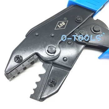 LS-10 Hand crimping tool for non-insulated cable links terminal crimping pliers ratchet crimping tools manual crimper 1-10mm2 2