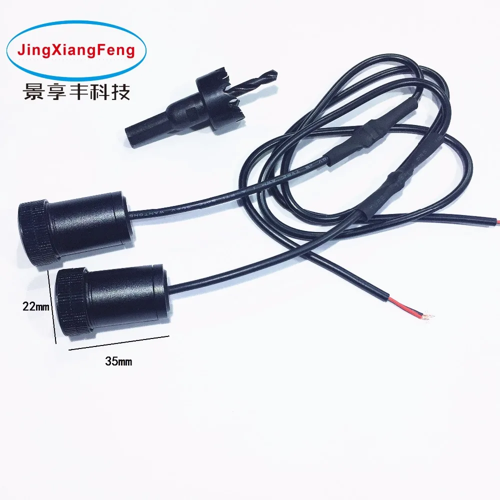 حالة jingxiangfeng لفورد ل alfa romeo باب السيارة ترحيب ضوء شعار شبح ظل ضوء شعار سيارة أدى ليزر العارض