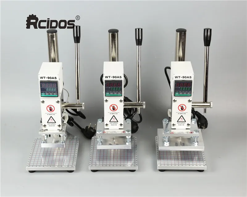 Новая линия Метр стол WT-90AS RCIDOS штамповочная машина, кожа бронзирование/биговки машина, машина для горячего тиснения фольгой, 110 В/220 В