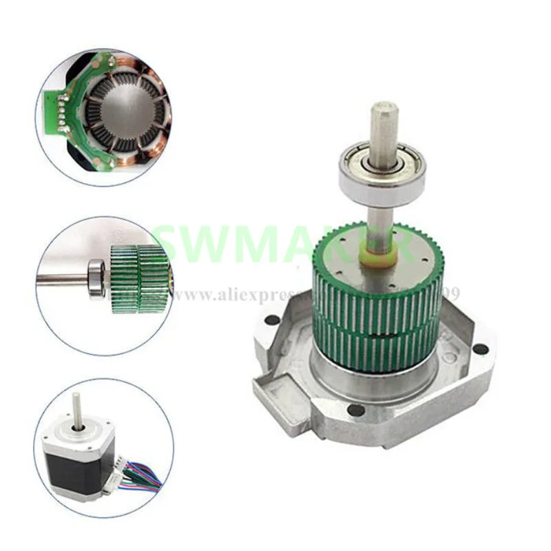 Funssor-1pcs-42-NEMA17-stepper-Motor-For-Creality-CR-10-CR-10S-3D-Printer (2)