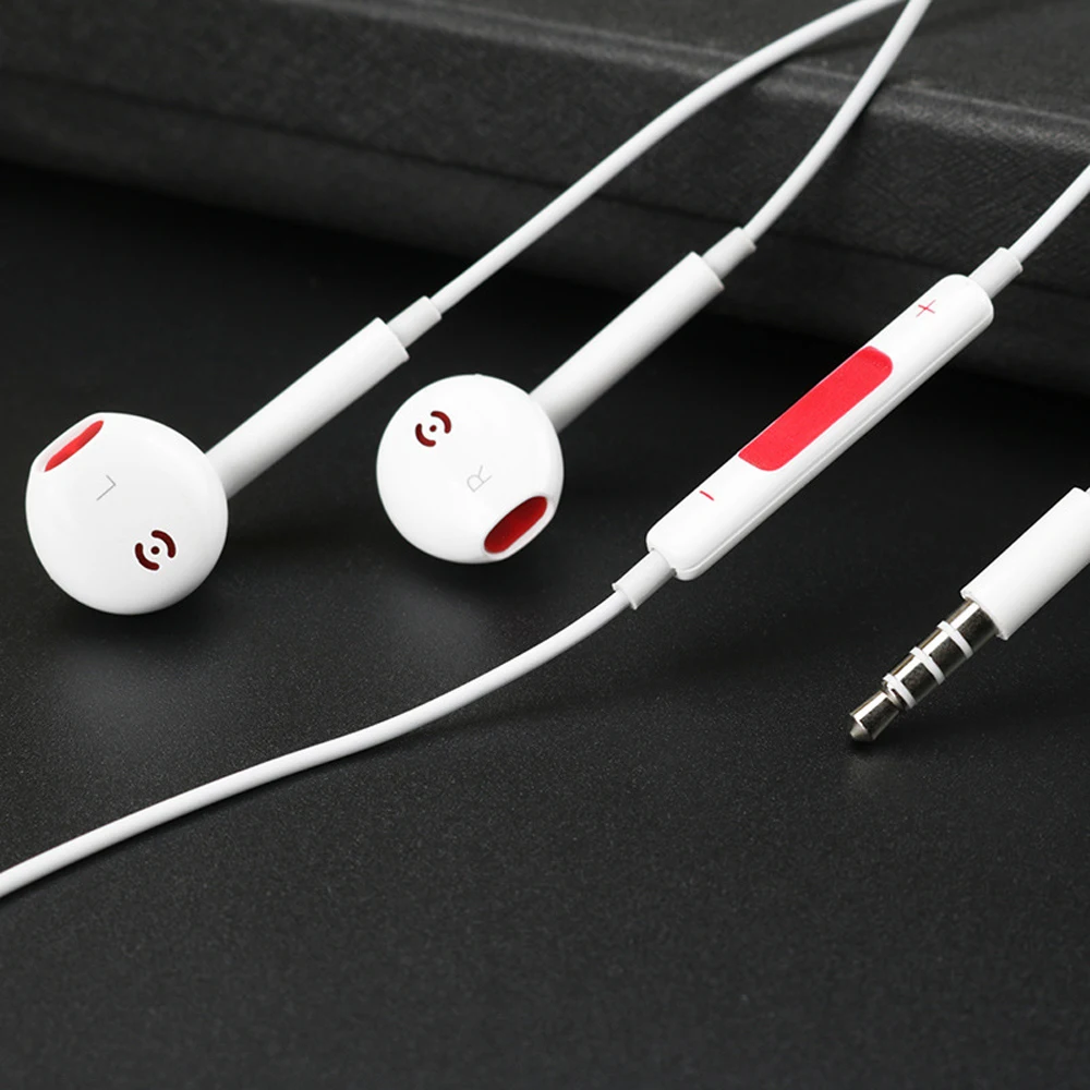 qijiagu 10pcs In ear Wired Earphone Earphones Headset Smartphone With Mic for Android iPhone