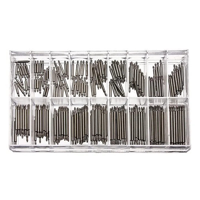 

New 360pcs 8-25mm Watch Band Spring Bars Strap Link Pins Repair Watchmaker Link Pins Remove Toolsworldwise