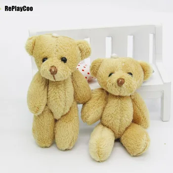 100PCS/LOT Mini Teddy Bear Stuffed Plush Toys 6cm Small Bear Stuffed Toys pelucia Pendant Kids Birthday Gift Party Decor 01201 100PCS/LOT Mini Teddy Bear Stuffed Plush Toys 6cm Small Bear Stuffed Toys pelucia Pendant Kids Birthday Gift Party Decor 01201