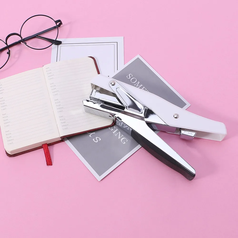 

Plier Stapler Manual Metal Hand Stapler With Stapling Office School Stationery