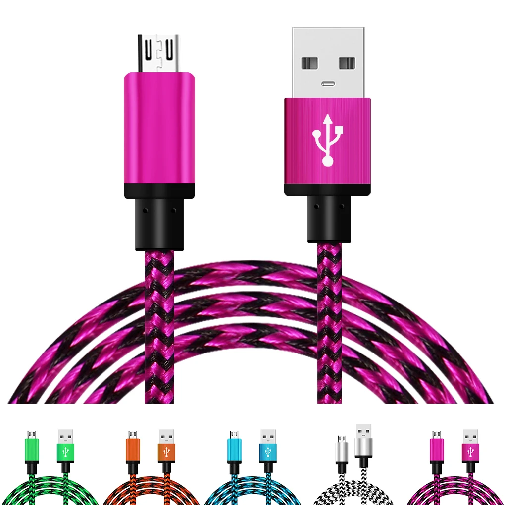 المصغّر usb كابل ل iphone سامسونج Xiaomi الروبوت سريع شحن كابلات الهاتف المحمول شاحن الحبل البيانات