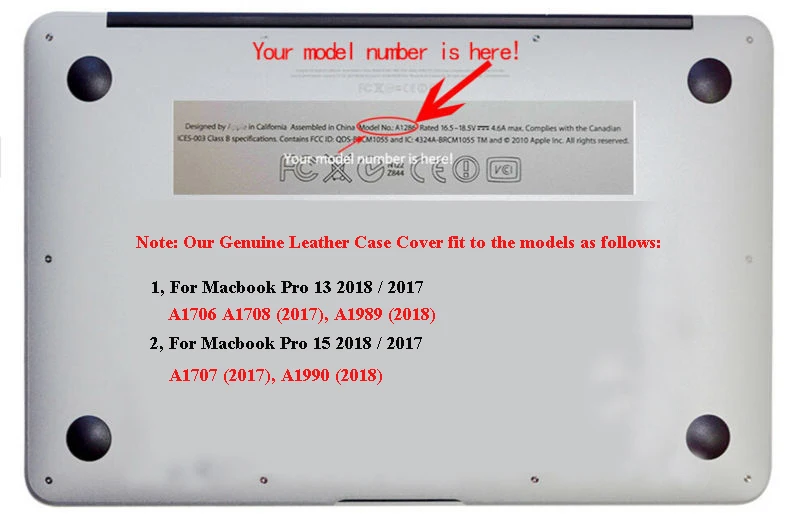 Чехол из натуральной воловьей кожи для ноутбука Apple Macbook Pro 13 15, защитный чехол для Macbook A1706 A1708 A1989 A1707 A1990