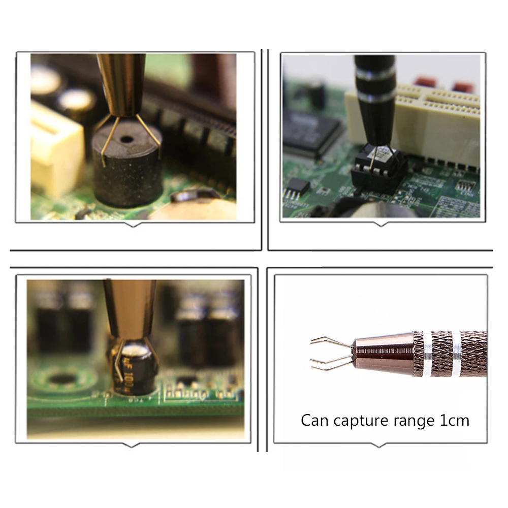 DIYWORK подобрать Четыре Коготь Desigin ремонтный инструмент IC компоненты чипа Catcher прецизионные части Захваты Зажимная клипса ручной инструмент