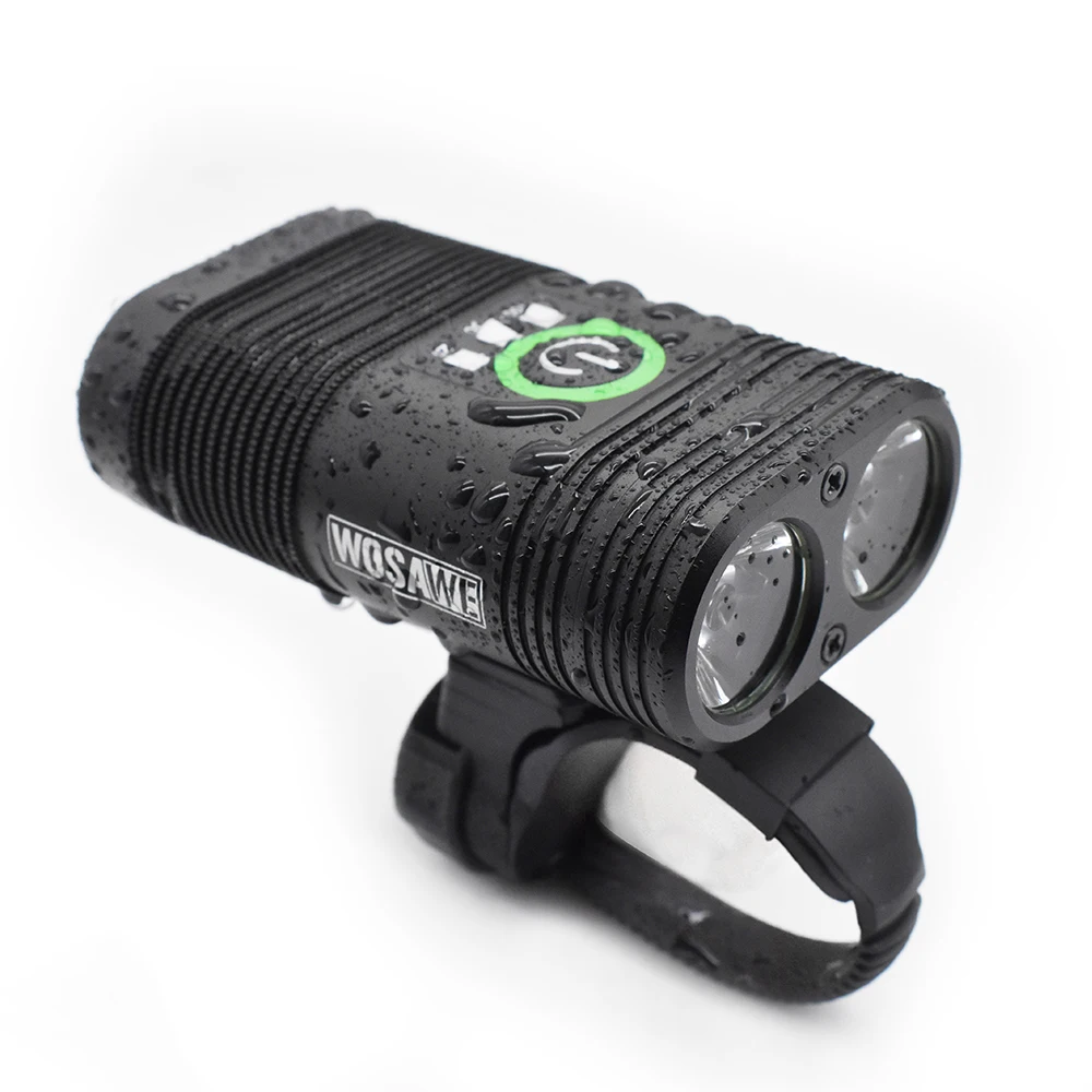 Clearance WOSAWE 2400 lumens LED Flashlight USB Rechargeable Lanterna Bike light Wide floodlight IP67 Waterproof SOS Cycling Accessories 1 Clearance WOSAWE 2400 lumens LED Flashlight USB Rechargeable Lanterna Bike light Wide floodlight IP67 Waterproof SOS Cycling Accessories 1