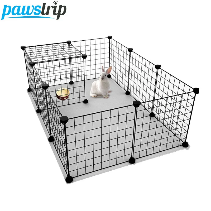 Pawstrip Diy Pagar Pet 35 35 Cm Jaring Besi Kandang Anjing Kandang