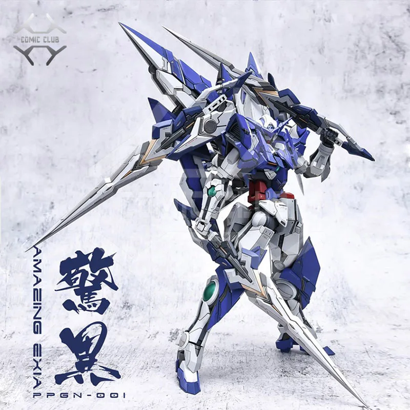 COMIC клубный набор из смолы GK для сборки экшн игрушек Gundam MG 1/100 Amazing Exia Gundam|Игровые
