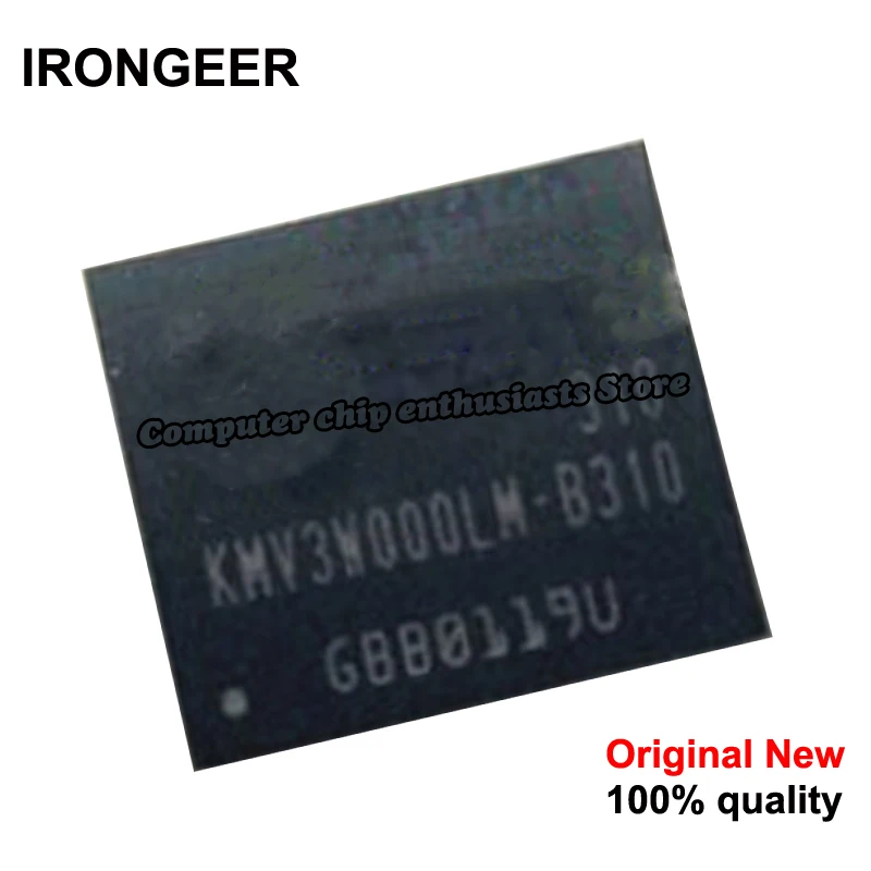 

3pcs KMV3W000LM-B310 KMV3W000LM for Samsung i9500 Galaxy S4 eMMC Menory Flash