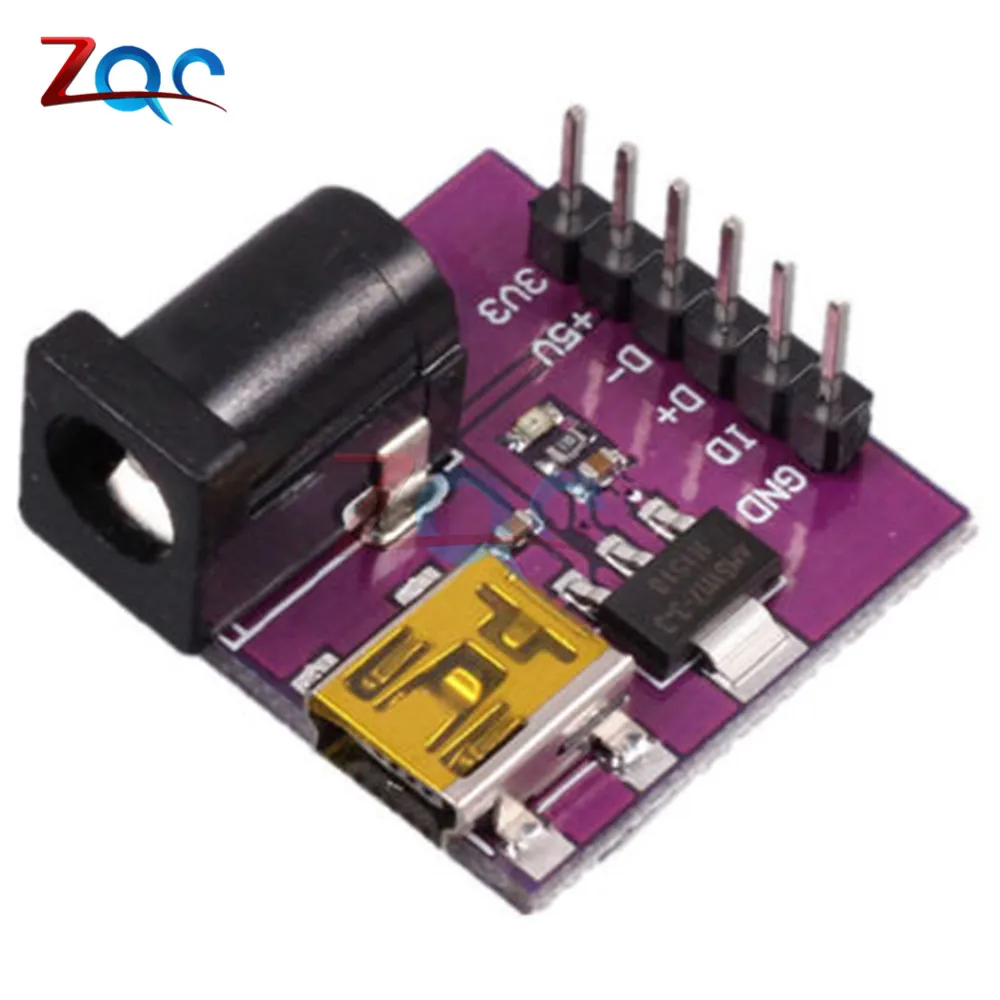 

Модуль питания постоянного тока AMS1117 3,3 В Mini USB 5 В/3,3 В для Arduino