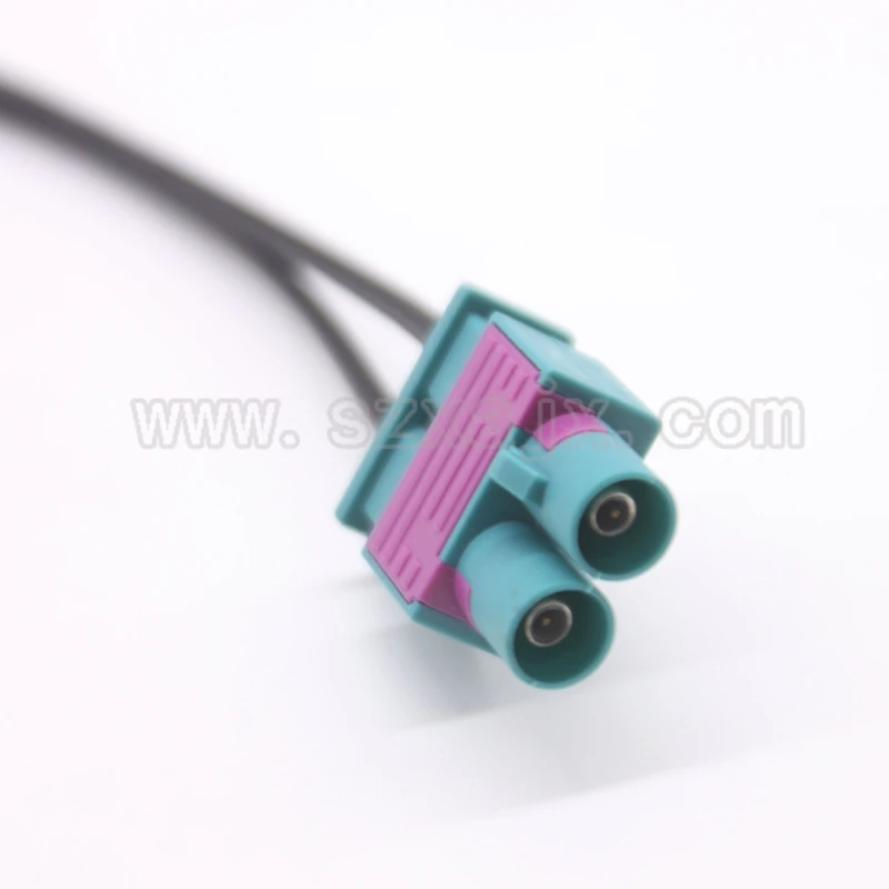 Двойной Конверсионный кабель Fakra папа мама|male connector|male f connectormale female connector |