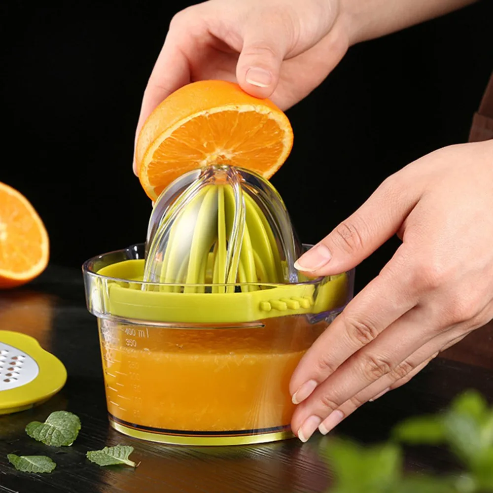 NEW Portable Size Stainless Steel Manual Lemon Squeezer Citrus Orange