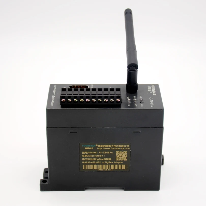 FOURSTAR Electronics Industrial RS232/485/422 серийный к беспроводному адаптеру ZigBee поддерживает