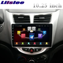 Для hyundai Accent RB i25 остроумие синий~ 2010 LiisLee Автомобильный мультимедийный gps аудио Радио стерео CarPlay адаптер навигации NAV