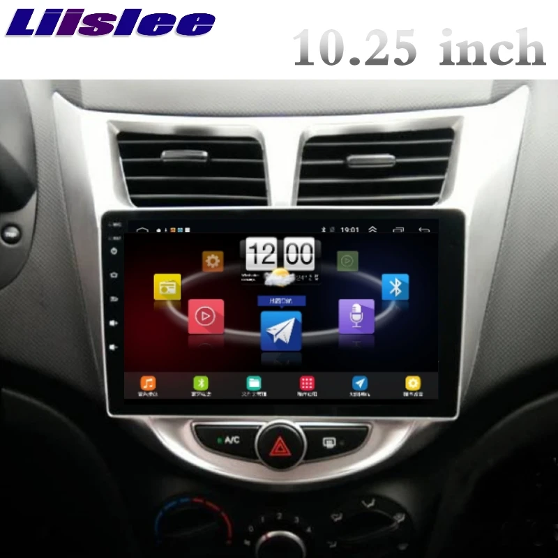 Best For Hyundai Accent RB  i25 WIT Blue 2010~2017 LiisLee Car Multimedia GPS Audio Radio Stereo CarPlay Adapter Navigation NAV 0