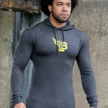 Мужская теплая тонкая хлопковая камуфляжная Лоскутная Толстовка с длинным рукавом для тренажерного зала, тренировочная Толстовка для бега, фитнеса, спортивная толстовка, Прямая поставка