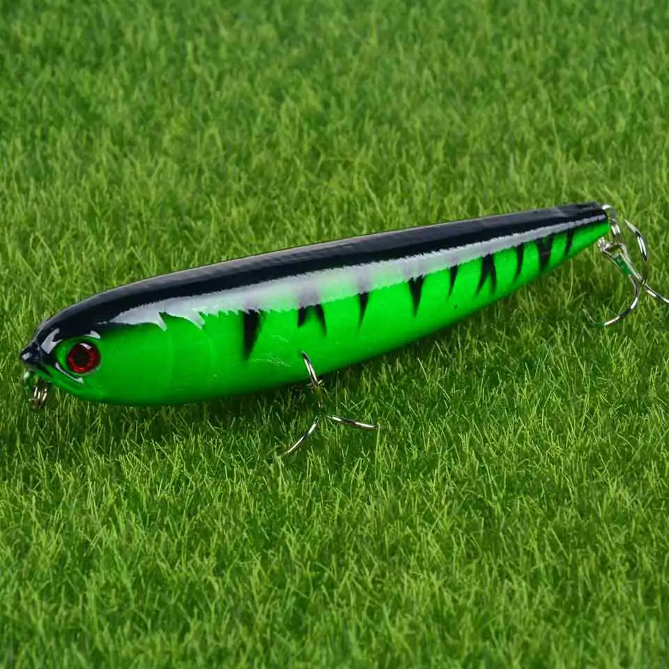 LINGYUE жесткий карандаш приманка 11 см 16 г Topwater рыболовные воблеры Crankbait Isca искусственная приманка плавающая форель, щука приманки "Карп" - Цвет: B5