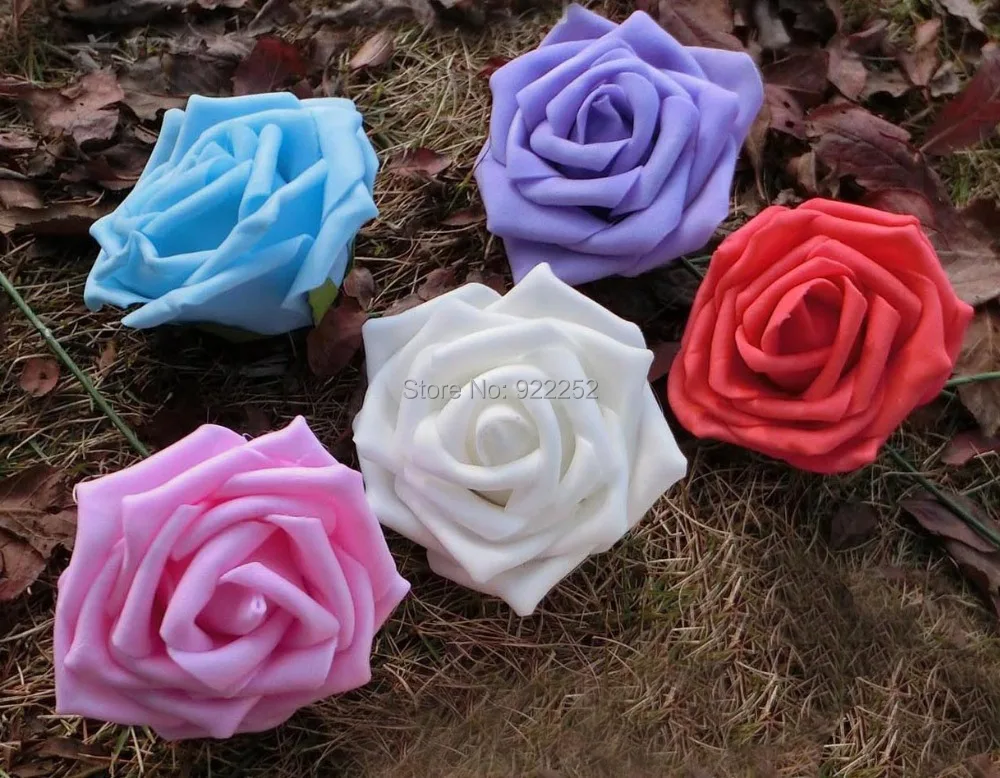 7CM artificial floral foam eva roses bouquet,diy craft arrangements kissing ball&bride hand flower&decoration for car&arch&led 7CM artificial floral foam eva roses bouquet,diy craft arrangements kissing ball&bride hand flower&decoration for car&arch&led