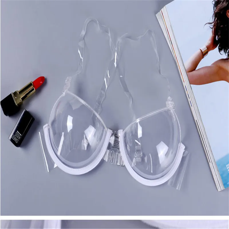 Free shipping/Transparent bra wash free invisible bra plastic underwear