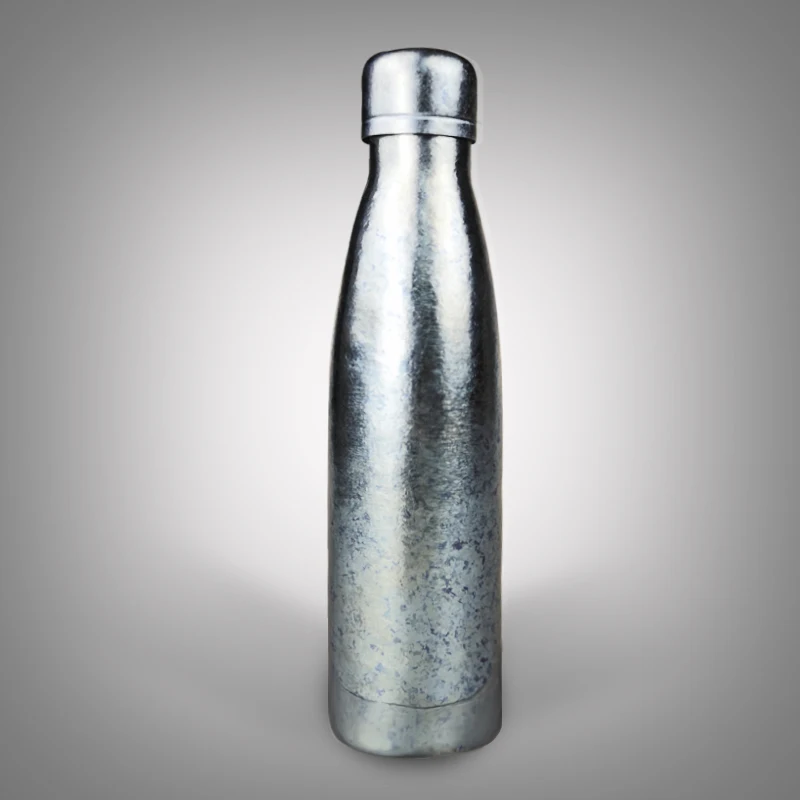 

Frosted Light Blue Titanium Outdoor Vacuum Flask Coke Bottle Thermos Cup Travel Fashion Portable Bottle pure titanium bottle cup