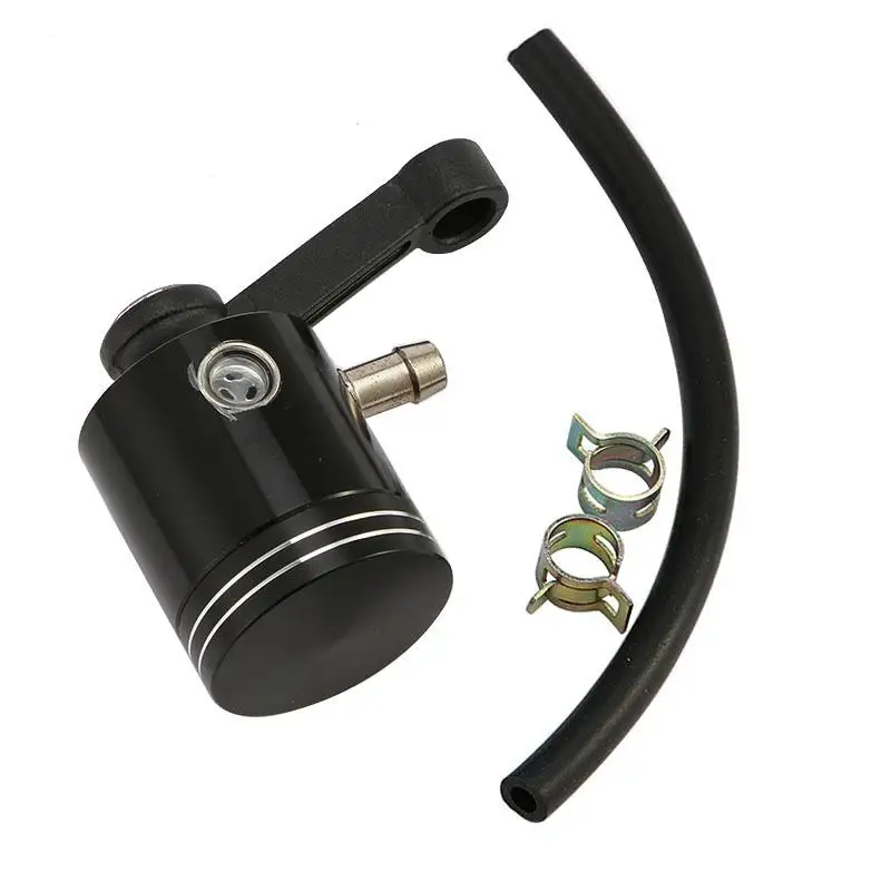 Silver Black Red Golden Motorcycle Fluid Oil Reservoir With Screw