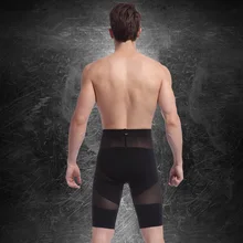 Утягивающие трусы для мужчин, Корректирующее белье, утягивающее белье с высокой талией, компрессионное нижнее белье, Брюшная область живот, Корректирующее белье, шорты