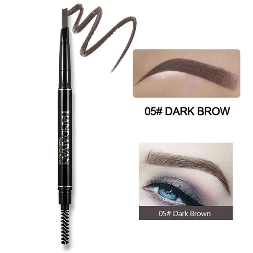 Lápiz de cejas a prueba de agua Microblading lapicera Sourcils rotación