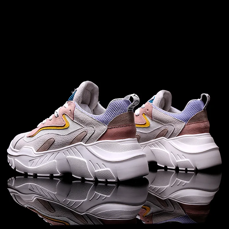 

Jookrrix Casual White Shoe Women Fashion Brand Sneaker Cross-tied Lady chaussure Autumn Female footware Real Leather Girl Shoes