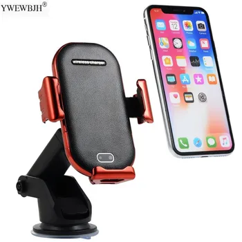 

YWEWBJH Car Wireless Charger Infrared Sensor For iPhone XS Max XR X 8 Plus Samsung Galaxy Note 9 S9 S8 Fast Car Charger