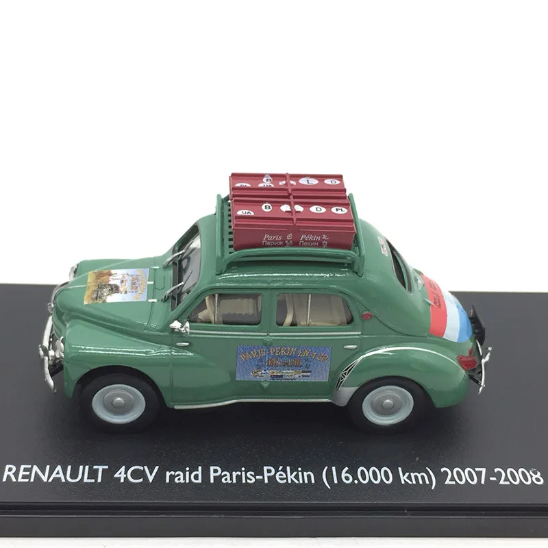 1:43 сплав 4CV Raid Париж Пекин 16 000 км 2007 2008 литые модели игрушечных автомобилей