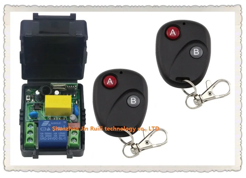 New AC220V 1CH RF Wireless Remote Control Switch System Transmitter