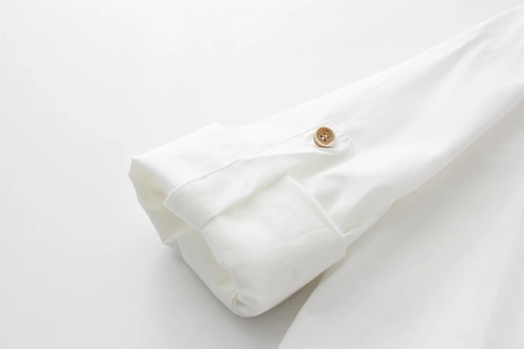 Женская блузка в японском стиле с вышитыми буквами и кошками, хлопковая рубашка с карманами, милый топ с галстуком, весна-осень, блузы с длинным рукавом T8N906