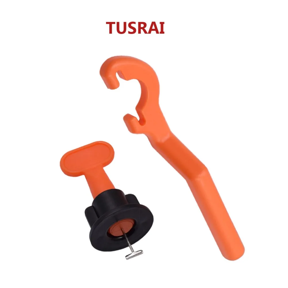 

Reusable Tile Leveling System 50pcs Wall Floor Leveler Spacers Tile Lippage Alignment With 1pc Wrench TUSRAI