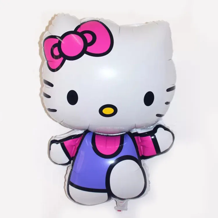 1 компл. Hello Kitty Воздушный Шар Из Фольги письмо Звезда гелием воздушный шар детских