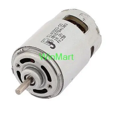 

DC 18V 18000RPM 5mm Dia Shaft Cylinder 2 Pin Terminals Electric DC Motor