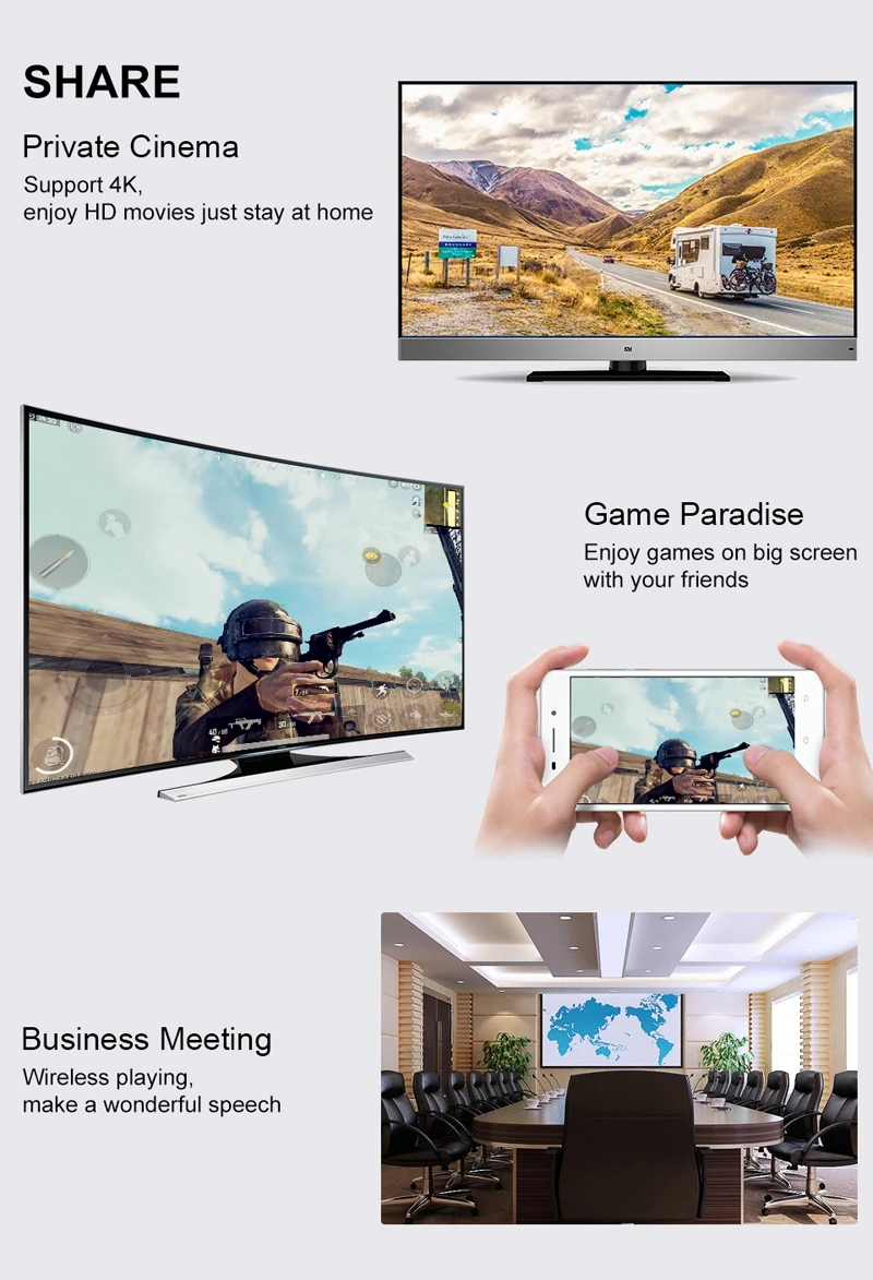 Mira экран HDMI видео адаптер беспроводной WiFi Дисплей ключ для DLNA Airplay экран зеркалирование для iPad для iPhone IOS Android к телевизору
