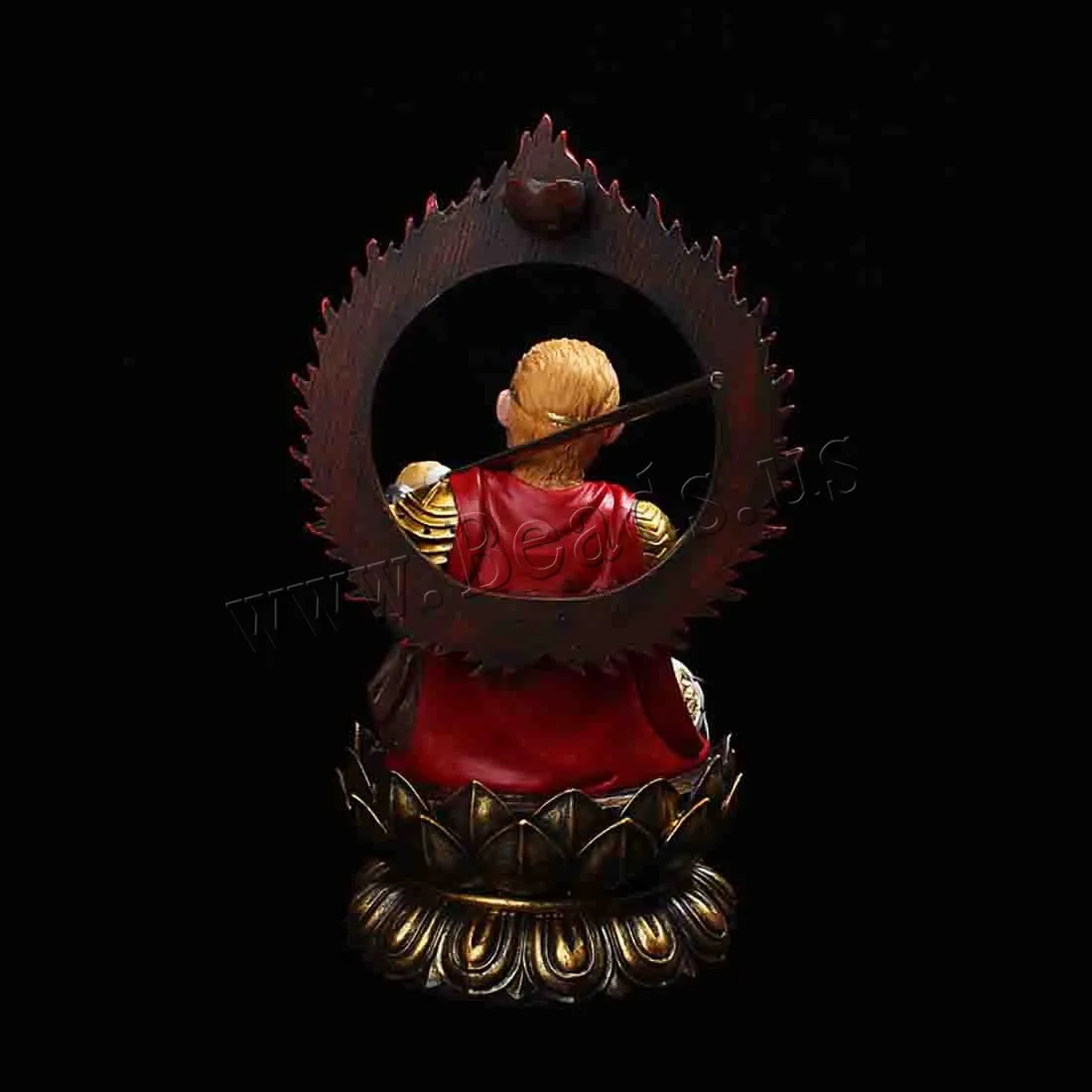 Home Decor Qitian Dasheng Monkey King Incense Burner smoke Waterfall Backflow Incense Burner Ceramic Incense Holder censer