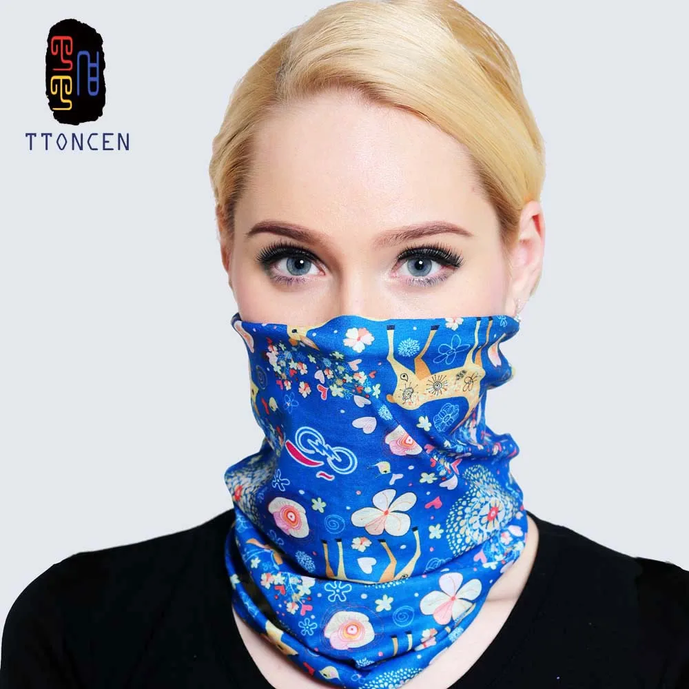 Buy Multi function Scarf Fashion Face Mask Headband Neck Bandanas from Reliable