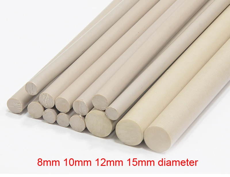 

8mm 10mm 12mm 15mm diameter 50cm length peek stick polyetheretherketone bar polyether-ether-ketone strip Peek rods