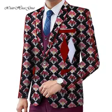 Африканская мужская одежда вышивка Свадебные Костюмы Блейзер крутые Клубные пиджаки костюм куртки Формальные костюмы Топы пальто Dashiki WYN703