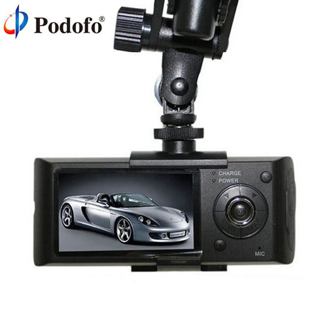 Dual Lens Car DVR X3000 R300 Dual G Sensor Camcorder 140 Degree 2.7inch