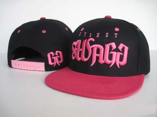 Cheap Street Swagg Snapback adjustable hats SW38 black/ purple without MOQ Being A New Fashion Trend ! | Аксессуары для одежды